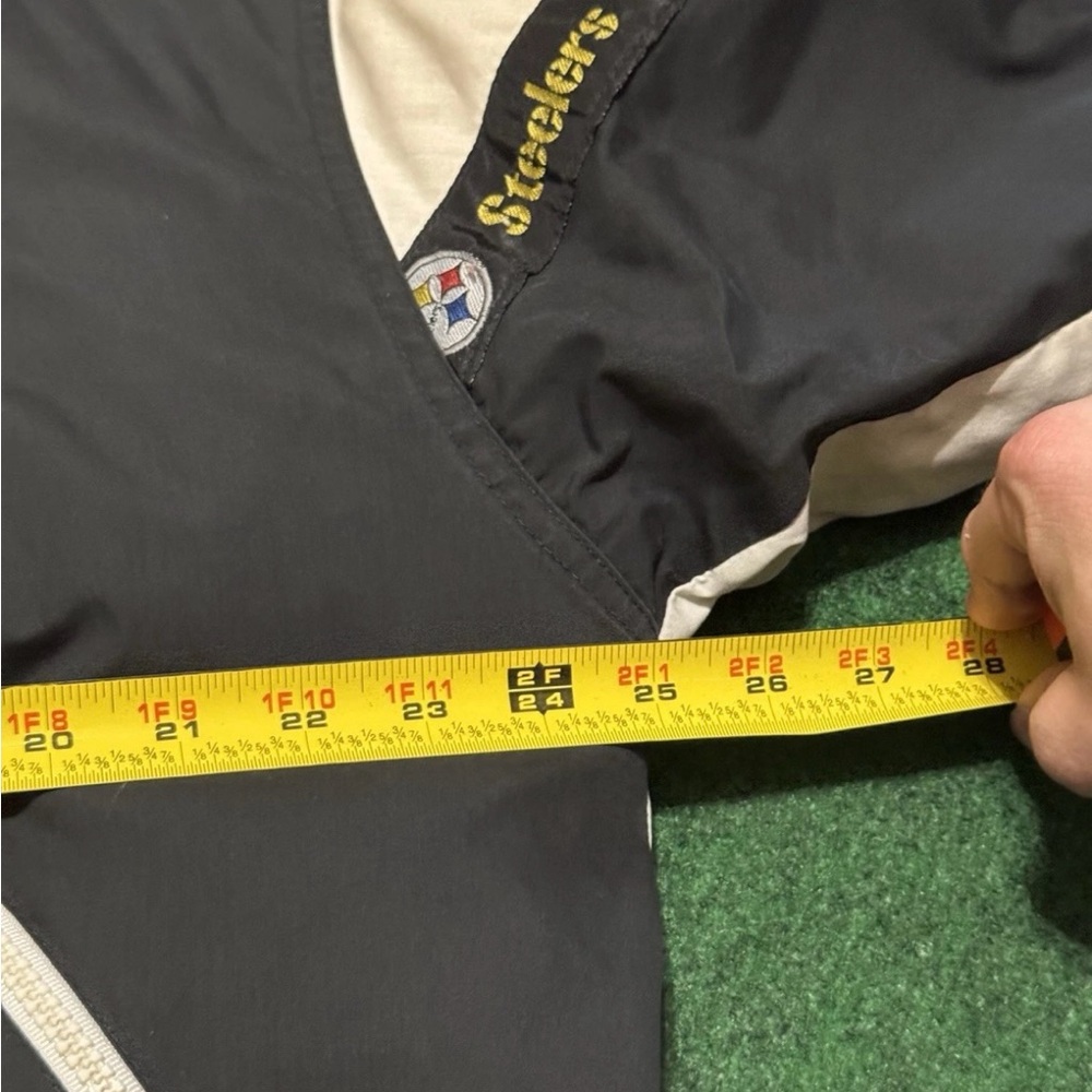 Vintage 90s Pittsburgh Steelers Pro Player Daniel Young Large Retro NFL Jacket - Picture 6 of 11
